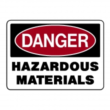 Danger Hazardous Materials